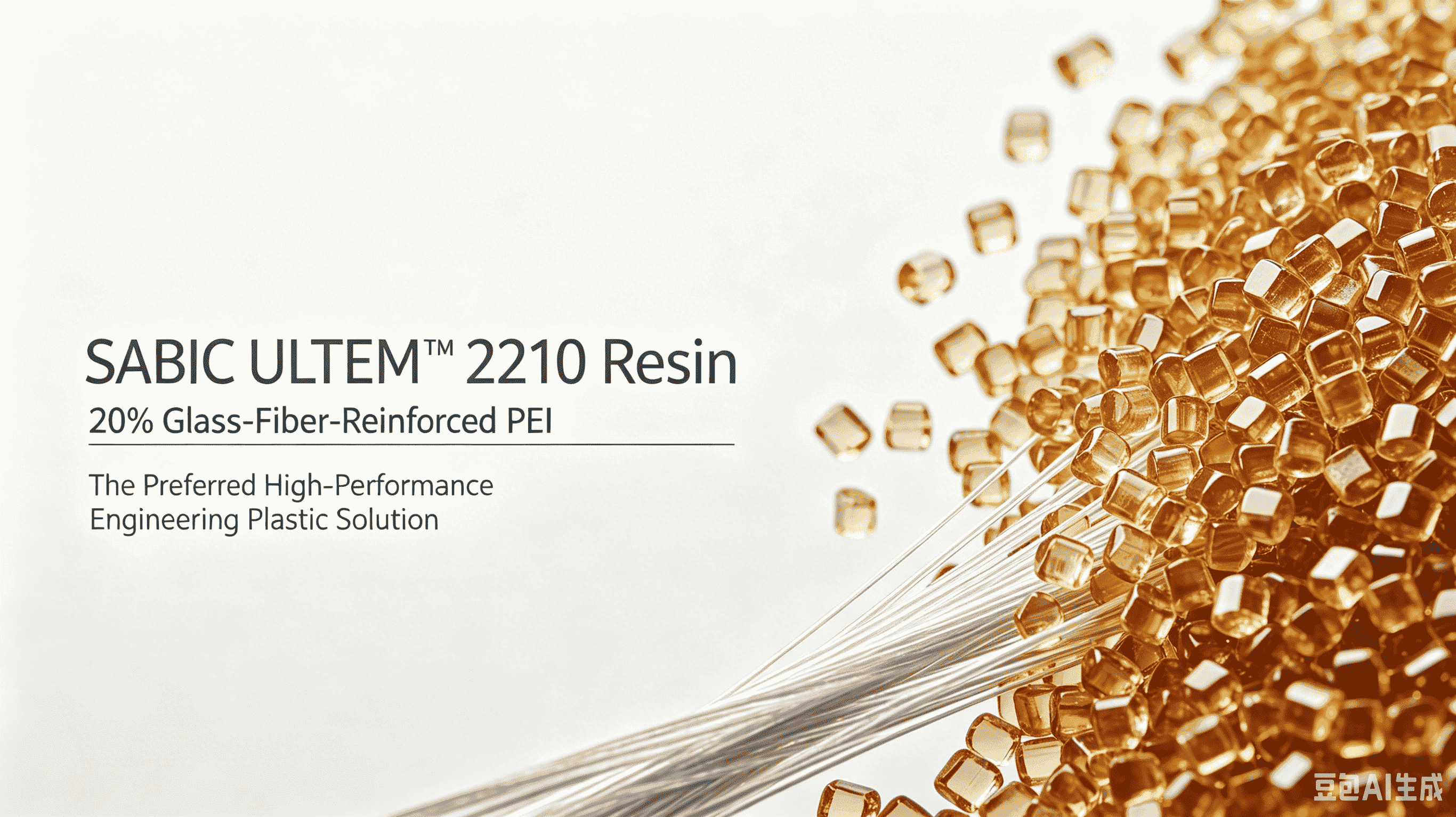 Resina SABIC ULTEM™ 2210: 20% PEI reforçado com fibra de vidro – a solução preferida de plástico de engenharia de alto desempenho
