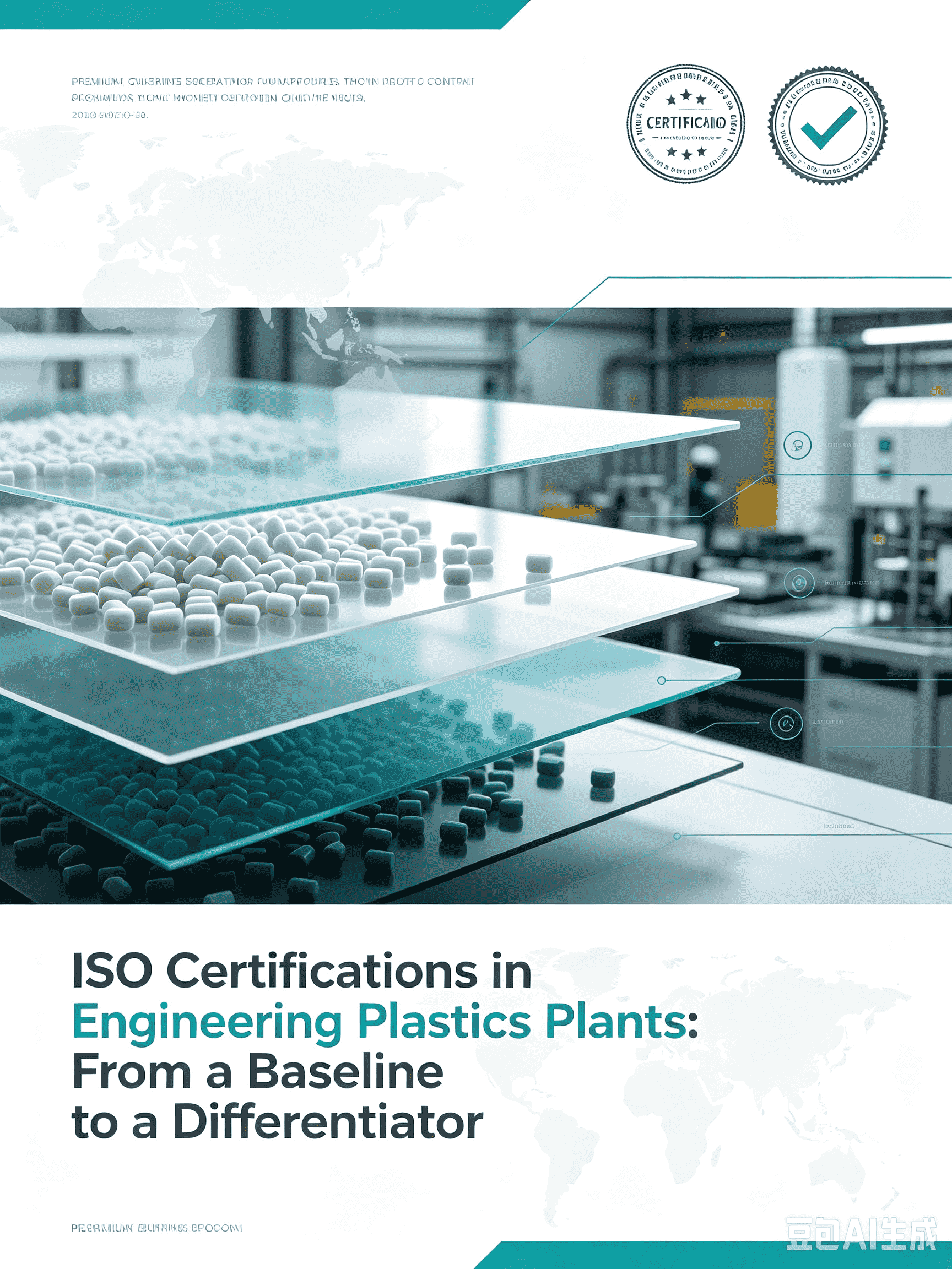 Certificações ISO em fábricas de plásticos de engenharia: de uma linha de base a um diferenciador